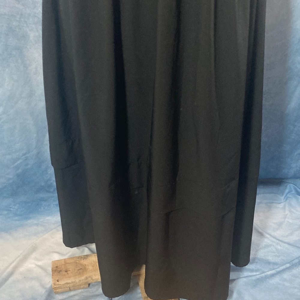 🏵️2for$40🏵️ Serra Black Sleeveless Midi Dress Built-In Bra Knit Top Flowy Skirt - Picture 4 of 16